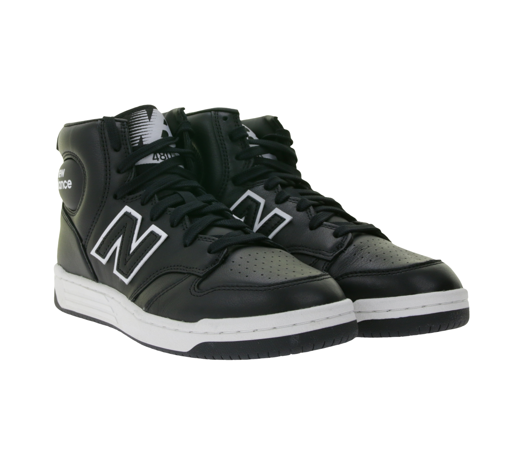 New Balance 480 Herren Sneaker Echtleder-Schuhe mit „new balance“ Schriftzug Alltags-Schuhe BB480HD Schwarz/Weiß New Balance 480 Herren Sneaker Echtleder-Schuhe mit „new balance“ Schriftzug Alltags-Schuhe BB480HD Schwarz/Weiß von New Balance
