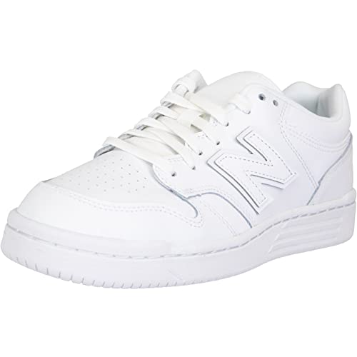 New Balance 480 Sneaker Trainer Schuhe (41.5, White/White) von New Balance