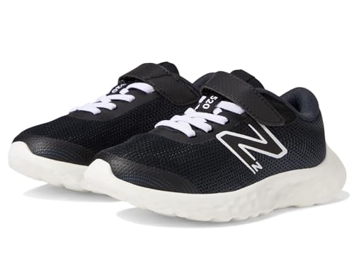 New Balance 520v8 Bungee Lace Sneaker, Black, 43 EU von New Balance