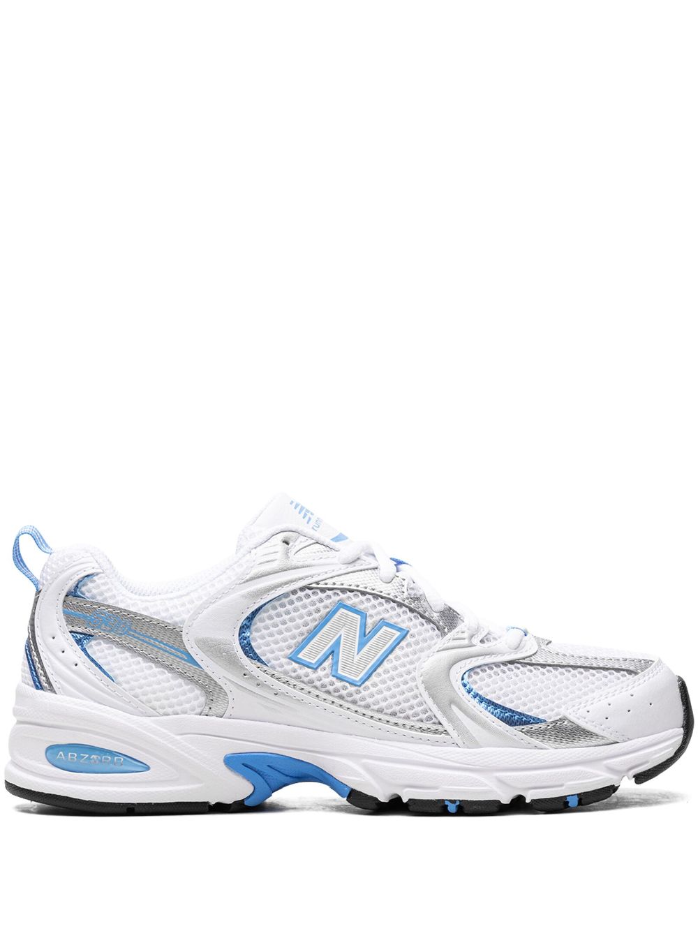 New Balance 530 Metallic Blue Sneakers - Weiß von New Balance