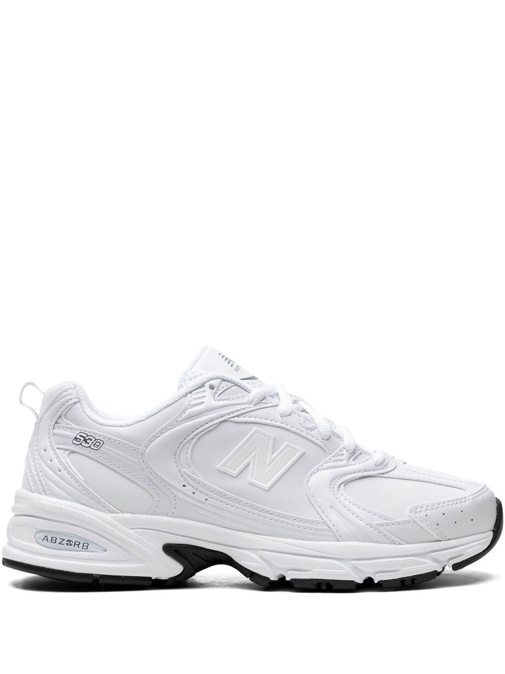 New Balance 530 "White/Castlerock" Sneakers - Weiß von New Balance