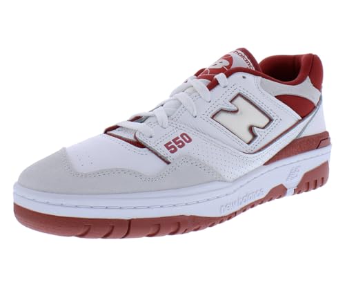 New Balance Unisex Erwachsene Sneaker Low BB 550 Weiss 44 von New Balance