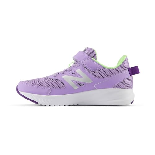 New Balance 570v3 Bungee Lace with Hook And Loop Top Strap, Turnschuhe für Kinder und Jugendliche, ll3 lila glo, 28.5 EU von New Balance