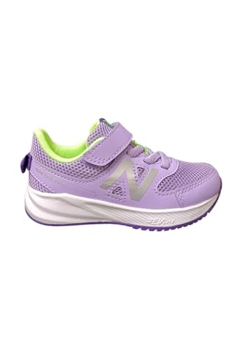 New Balance 570v3 Bungee Lace with Hook And Loop Top Strap, Turnschuhe für Kinder und Jugendliche, ll3 lila glo, 29 EU von New Balance