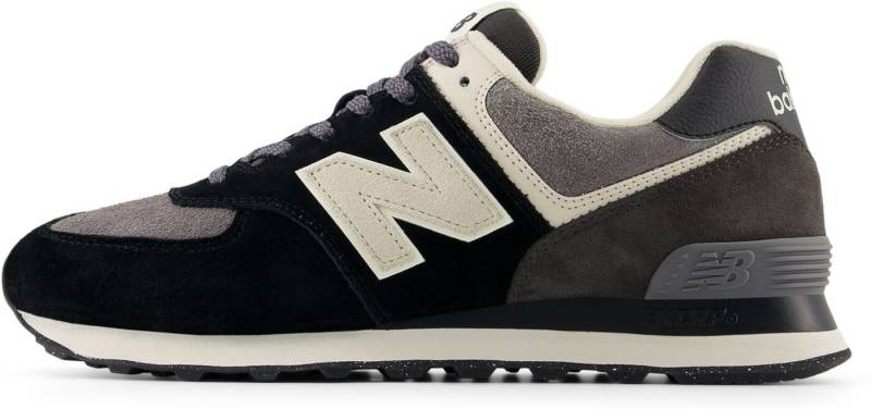 New Balance 574 BLACK beige, grau, schwarz New Balance Herren Sneaker von New Balance