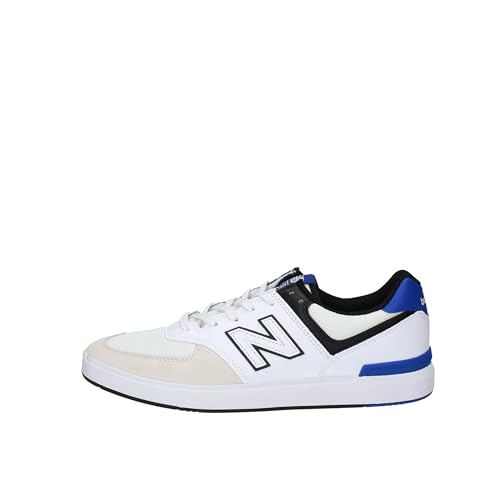 New Balance 574 Court White/Royal US Men's 11, Women's 12.5 Medium von New Balance