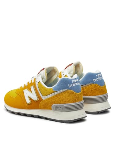 New Balance 574 Damen Sneaker, gelb, 40.5 EU von New Balance