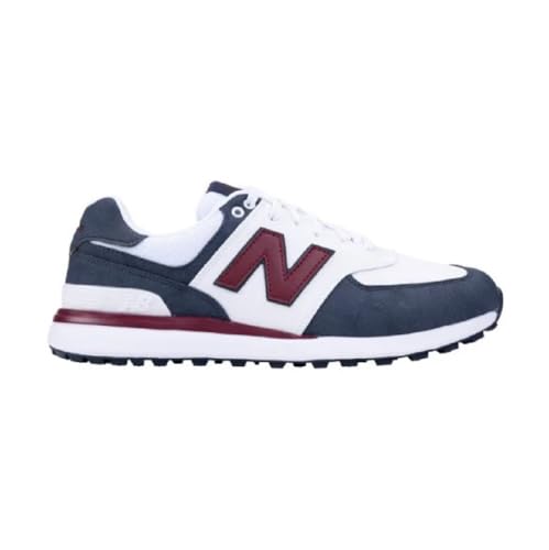 New Balance 574 Greens VS Golfschuhe für Herren, Weiß, Marineblau, Rot, 44 EU New Balance 574 Greens VS Golfschuhe für Herren, Weiß, Marineblau, Rot, 44 EU von New Balance