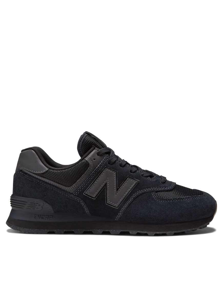 New Balance - 574 - Schwarze Sneaker von New Balance