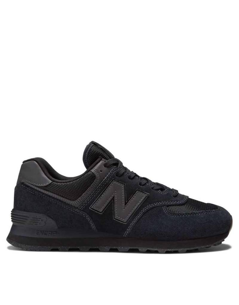 New Balance - 574 - Schwarze Sneaker von New Balance