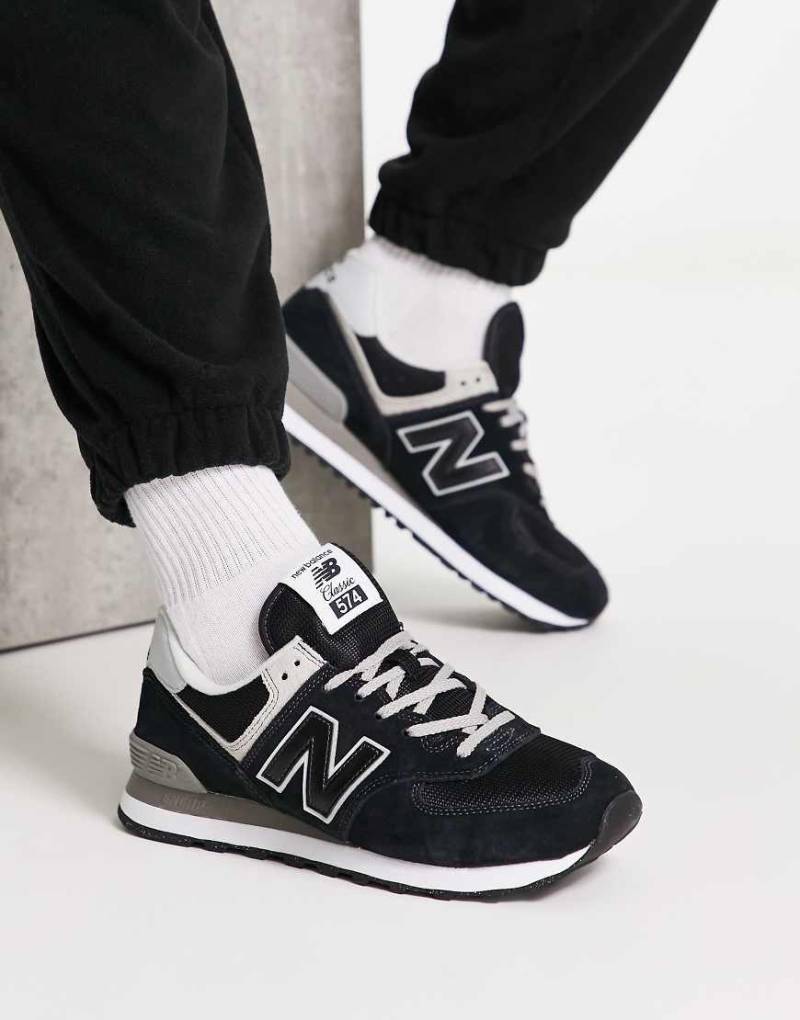 New Balance - 574 - Unisex - Sneakers in Schwarz von New Balance