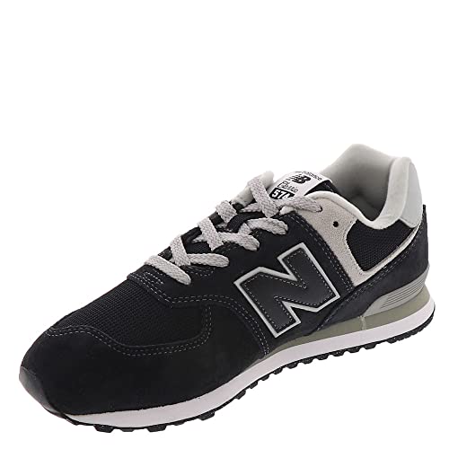 New Balance 574 Sneaker, Black White, 36 EU von New Balance