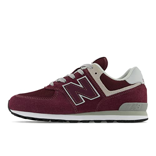 New Balance 574 Sneaker, Burgunderfarben, 36 EU von New Balance