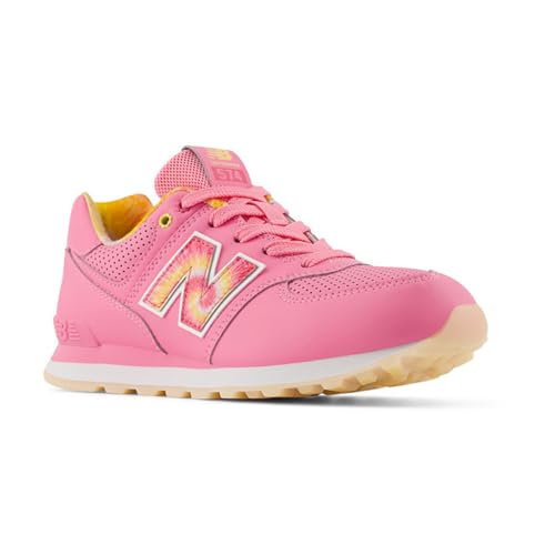 New Balance Jungen 574 Sneaker, Rosa Segnale, 35.5 EU von New Balance