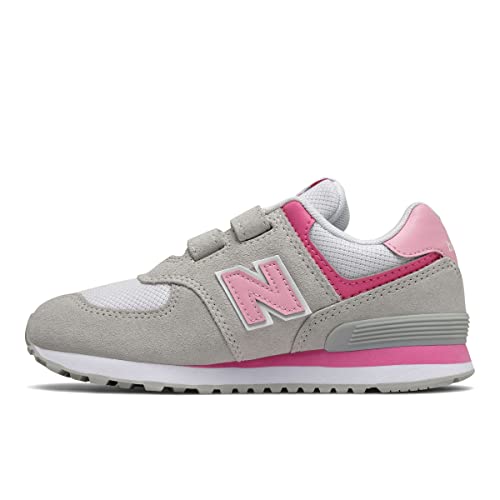 New Balance 574 Sneaker, WeiÃŸ Grau, 34.5 EU von New Balance