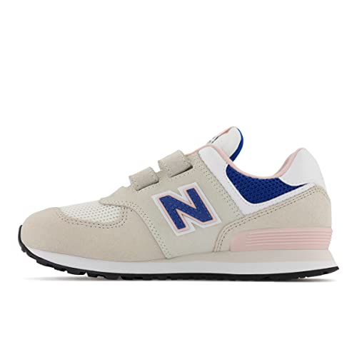 New Balance 574 Sneaker Kinder beige/rosa, 1 US - 32.5 EU - 13.5 UK von New Balance