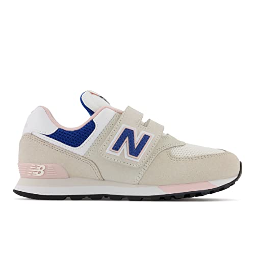 New Balance 574 Sneaker Kinder beige/rosa, 2 US - 33.5 EU - 1.5 UK von New Balance