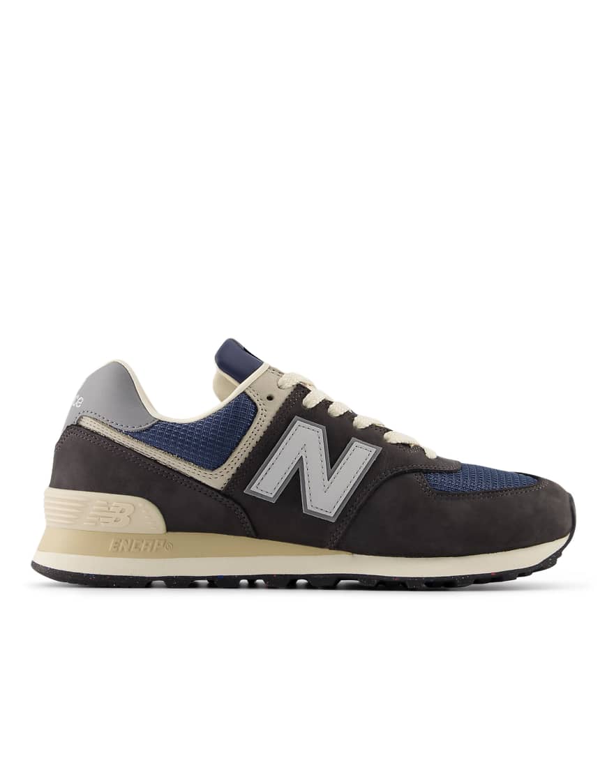 New Balance - 574 - Sneaker in Schwarz von New Balance