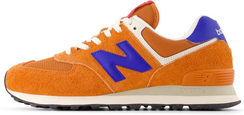New Balance 574 braun, ocker, royal blau Herren New Balance Sneaker Sneaker von New Balance