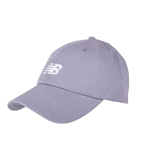 New Balance 6-Panel Curved Brim Classic Hat Grau von New Balance