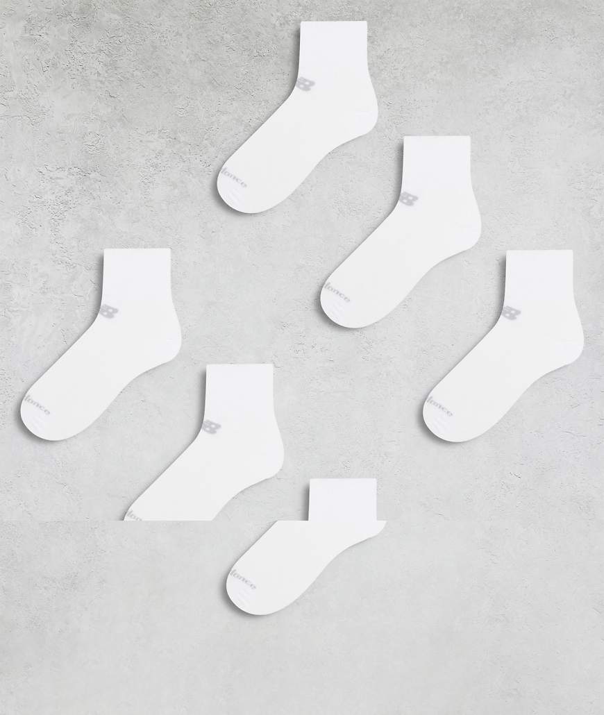 New Balance - 6er-Pack knöchelhohe Sportsocken in Weiß New Balance - 6er-Pack knöchelhohe Sportsocken in Weiß von New Balance