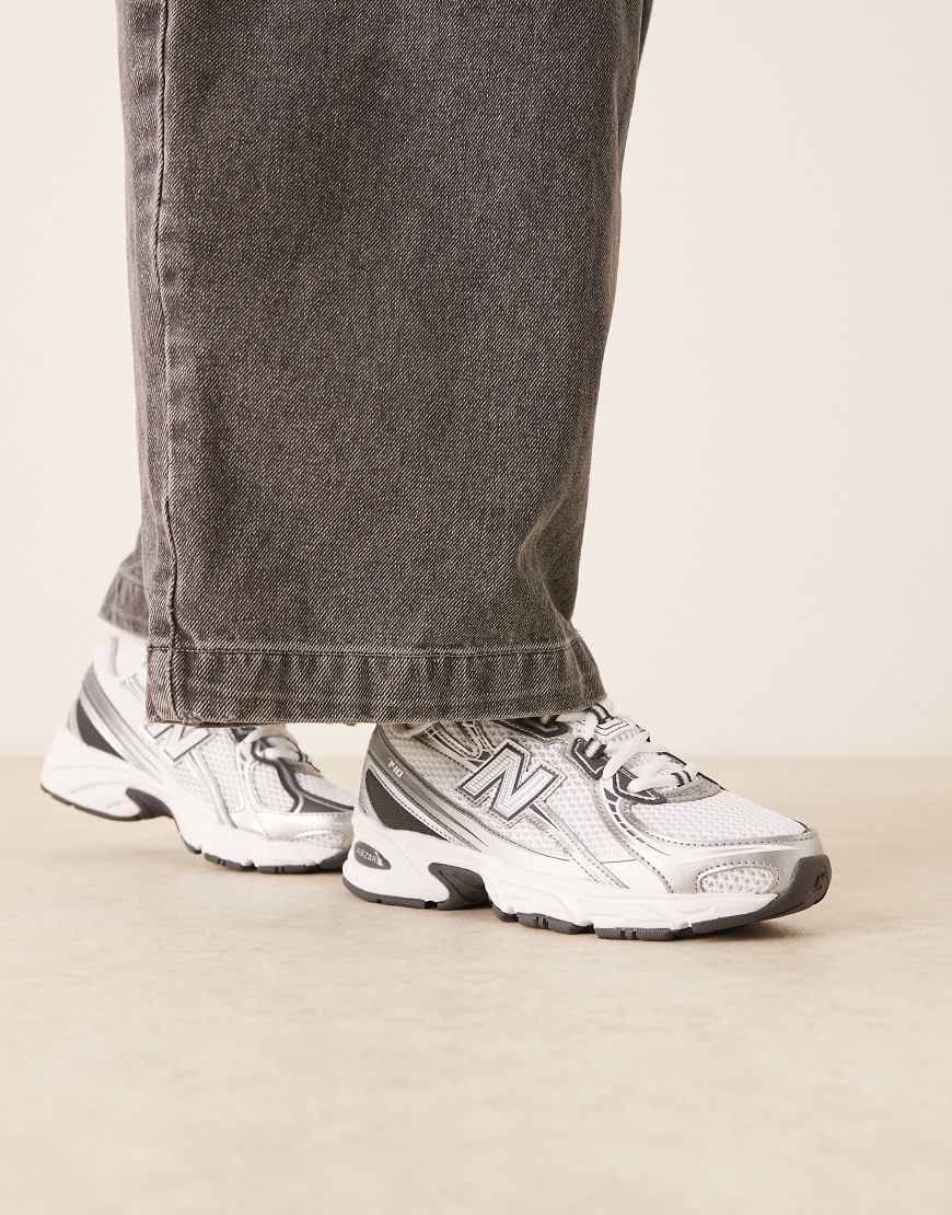 New Balance - 740 - Unisex - Sneaker in Weiß und Silber von New Balance