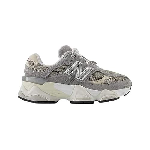 New Balance 9060, Kinder-Turnschuhe, Sportschuhe, Unisex, lässig, grau, 34.5 EU New Balance 9060, Kinder-Turnschuhe, Sportschuhe, Unisex, lässig, grau, 34.5 EU von New Balance