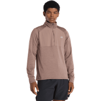 New Balance Athletics Heat Grid Half Zip Herren Trainingsoberteile - Grün - Größe XXL - Poly Jersey von New Balance