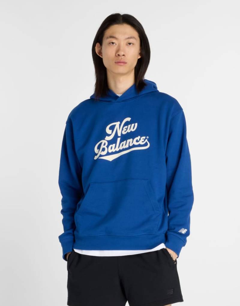 New Balance - Athletics Legacy - Kapuzenpullover in Galaxie-Blau von New Balance