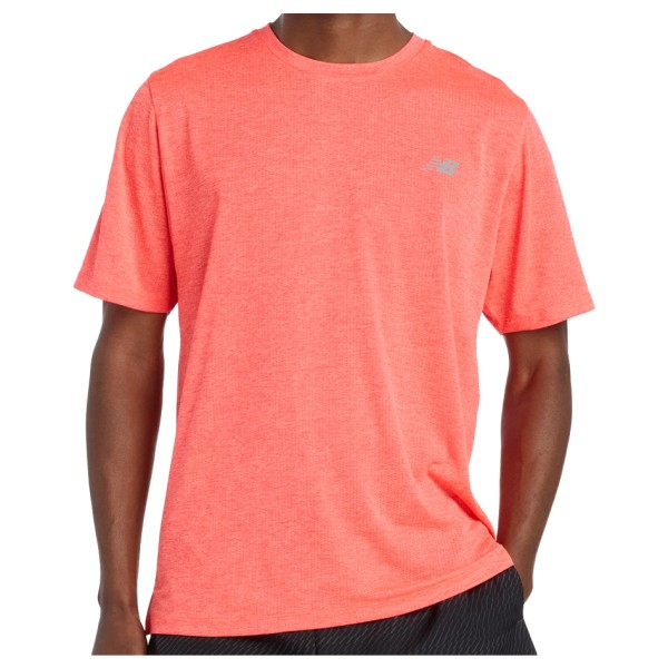 New Balance - Athletics T-Shirt - Laufshirt Gr M rot von New Balance