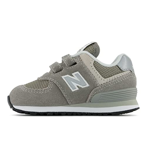 New Balance Baby-Jungen 574 Sneaker, grau, 17 EU von New Balance