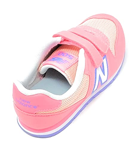 New Balance Baby-Mädchen 500 Sneaker, Bubblegum, 22.5 EU von New Balance