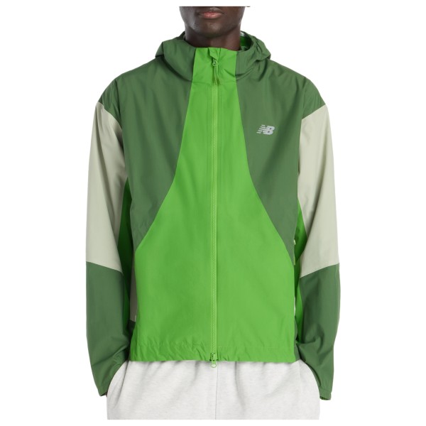 New Balance - Better Run Waterproof Jacket - Laufjacke Gr S grün von New Balance