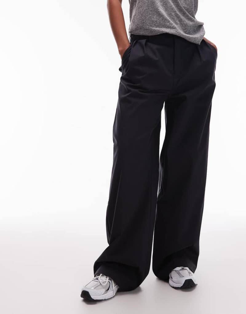 New Balance - Boylston - Hose aus Twill in Schwarz von New Balance