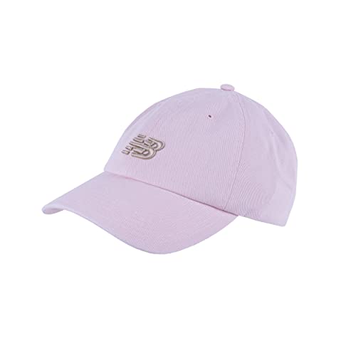 New Balance Unisex 6-Panel Schnalle Hut, Pink Haze, One Size von New Balance