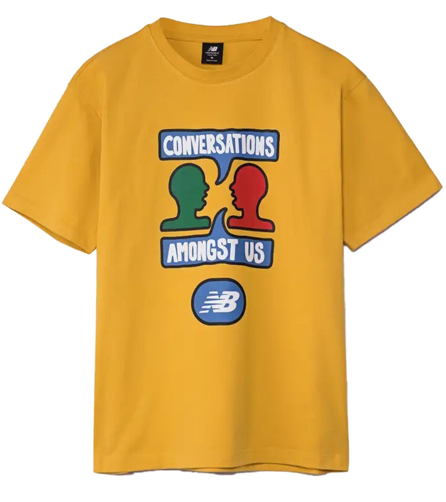 New Balance Conversations Amongst Us x Joe Freshgoods Herren Baumwoll-Shirt Gelb von New Balance