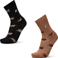 New Balance Crew 2 Pack Unisex Socken - Schwarz - Größe 39-42 - Baumwolle New Balance Crew 2 Pack Unisex Socken - Schwarz - Größe 39-42 - Baumwolle von New Balance