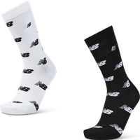 New Balance Crew 2 Pack Unisex Socken - Schwarz - Größe 43-46 - Baumwolle New Balance Crew 2 Pack Unisex Socken - Schwarz - Größe 43-46 - Baumwolle von New Balance