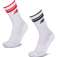New Balance Crew 2 Pack Unisex Socken - Weiß - Größe 39-42 - Baumwolle New Balance Crew 2 Pack Unisex Socken - Weiß - Größe 39-42 - Baumwolle von New Balance