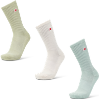 New Balance Crew 3 Pack Unisex Socken - Grün - Größe 39-42 - Baumwolle New Balance Crew 3 Pack Unisex Socken - Grün - Größe 39-42 - Baumwolle von New Balance