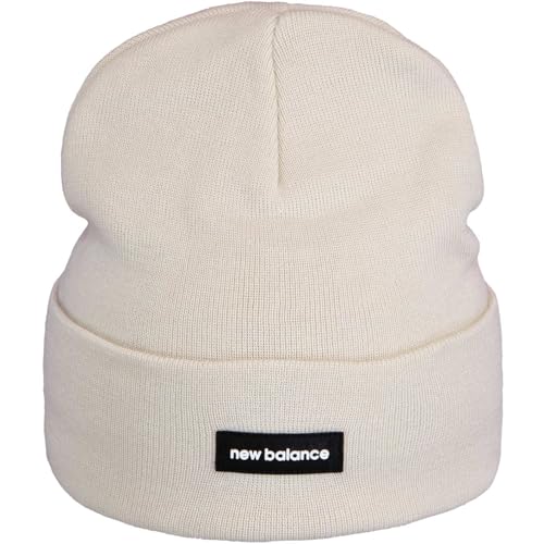 New Balance Cuffed Beanie Wintermütze (DE/NL/SE/PL, Alphanumerisch, Einheitsgröße, Linen) von New Balance