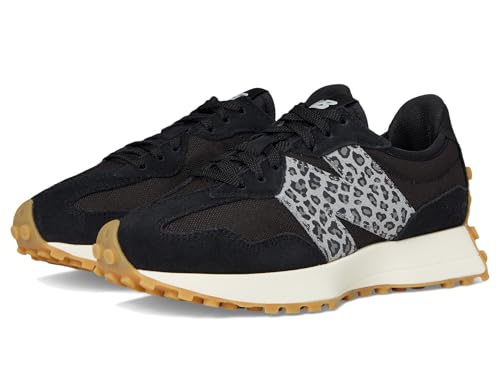 New Balance Damen 327 Sneaker, Schwarz/Schwarz, 35 EU von New Balance