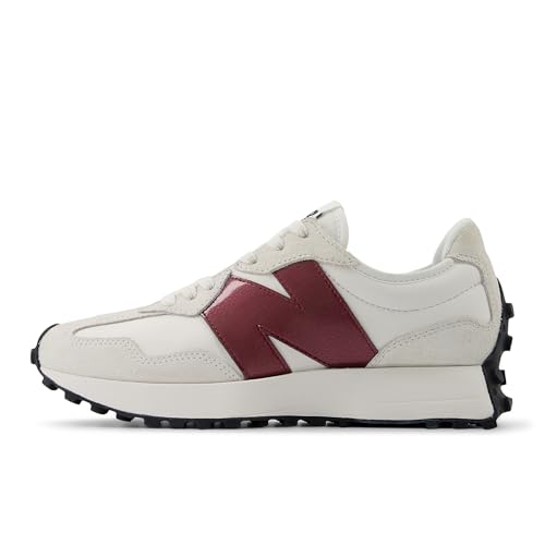 New Balance Damen 327 Sneaker, Weiß/Monarch-Burgunderrot, 38 EU New Balance Damen 327 Sneaker, Weiß/Monarch-Burgunderrot, 38 EU von New Balance