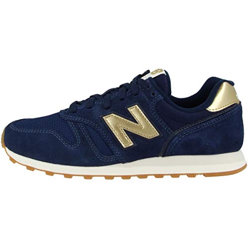 New Balance Damen 373 WL373FD2 Medium Sneaker, Blue (Pigment FD2), 35 EU von New Balance