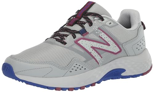 New Balance Damen 410 V8 Trailrunning-Schuh, Grey Matter/Marineblau/Skorpion, 38.5 EU New Balance Damen 410 V8 Trailrunning-Schuh, Grey Matter/Marineblau/Skorpion, 38.5 EU von New Balance