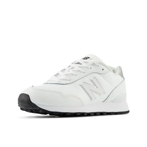 New Balance Damen 515 V3 Sneaker, Weiß/Silber, 9 New Balance Damen 515 V3 Sneaker, Weiß/Silber, 9 von New Balance