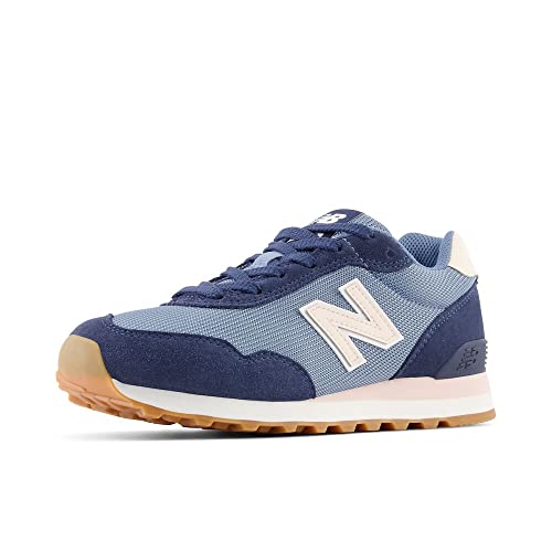 New Balance Damen 515 v3 Sneaker, Mercury Blue/Nb Navy/Quartz Pink, 38 EU von New Balance