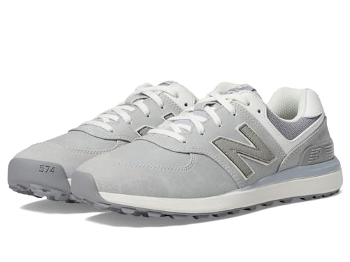 New Balance Damen 574 Greens v2 Golfschuh, Hellgrau, 45 breit, Hellgrau, 42.5 EU Weit von New Balance