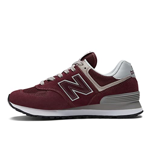 New Balance Damen 574 Sneaker, burgunderfarben, 37.5 EU von New Balance