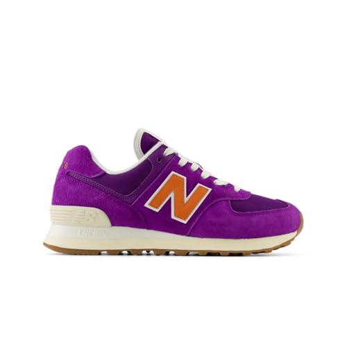 New Balance Damen 574 V2 Sea Salt Sneaker, Concord Grape/Infield Clay/Sea Salt von New Balance
